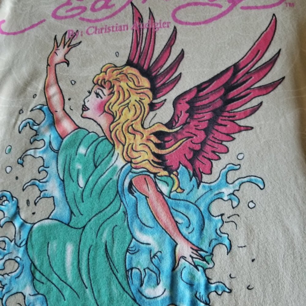 Ed Hardy  Christian Audigier Vintage Collectible  Double sleeve Tattoo S… - Picture 3 of 14